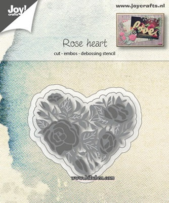 Joy! Crafts Dies - Rose heart