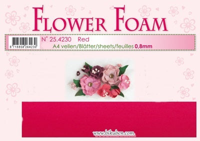 Leane - Flower Foam - Red