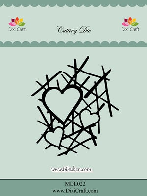 Dixi Craft - Dies - Heart Grid