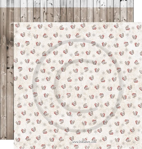 Papirdesign - Hjem til jul - Overraskelse      12 x 12"