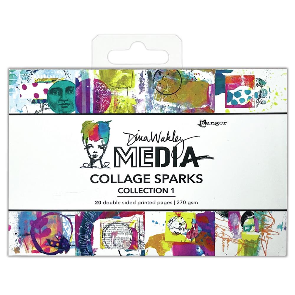 Dina Wakley Media - Collage Sparks - Collection 1