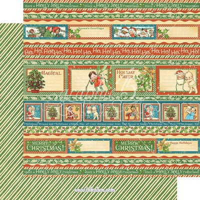 Graphic45 - Christmas Magic - Gifting Gala    12 x 12"