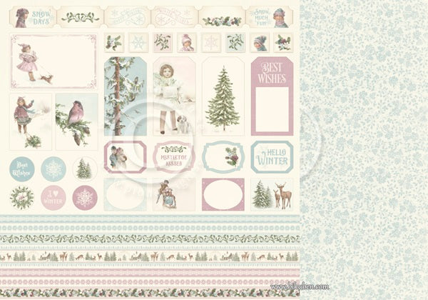 Pion Design - Winter Wonderland - Cut Outs     12 x 12"