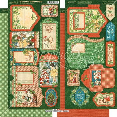 Graphic45 - Christmas Magic -  Tags & Pockets