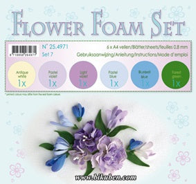Leane - Flower Foam - Assorted set 7