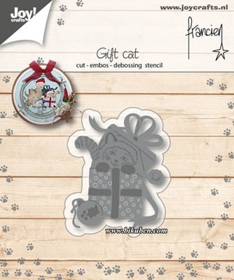 Joy! Crafts Dies - Franciens - Gift Cat