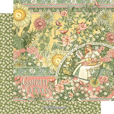 Graphic45 - Garden Goddess - Garden Goddess     12 x 12"