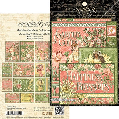 Graphic45 - Garden Goddess - Ephemera 