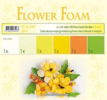 Leane - Flower Foam - Assorted set 4