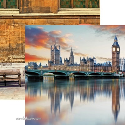 Reminisce - Great Britain - Westminister   12 x 12"