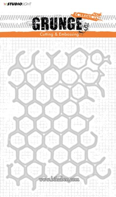 Studiolight - Dies - Grunge Collection - Honeycomb