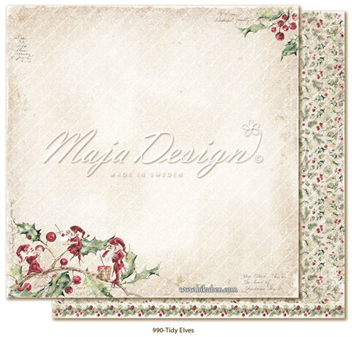 Maja Design - Christmas Season - Tidy Elves   12 x 12"