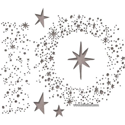 Tim Holtz Alterations - Thinlits - Snowy Stars
