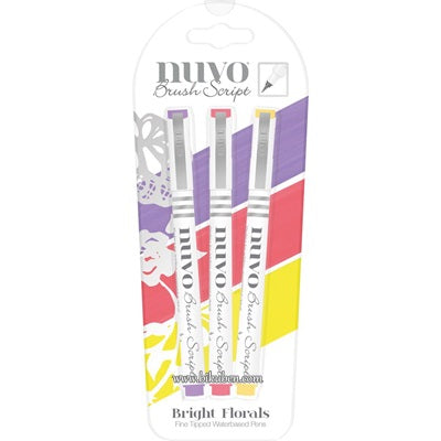 Tonic Studios - Nuvo Brush Script Penn - Bright Florals