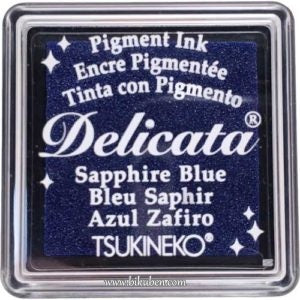Delicata - Small Ink - Sapphire Blue Shimmer