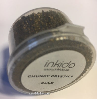 Inkido - Embossingpulver - Chunky Crystals Gold