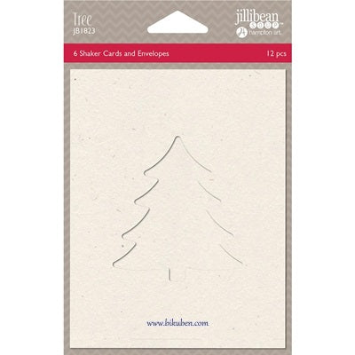 Jillibean Soup - Shaker Cards & Envelopes - Tree