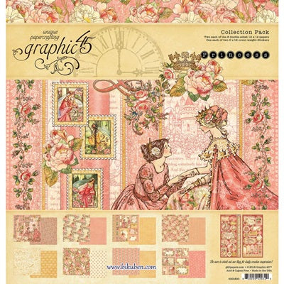 Graphic45 - Princess - Collection Pack       12x12" 