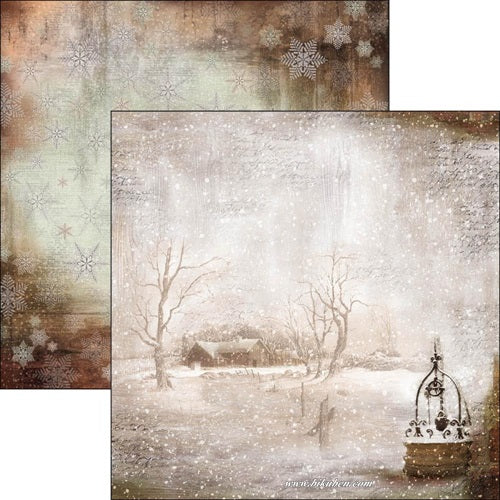 Ciao Bella - Sound of Winter - Winter is time for home  12 x 12"