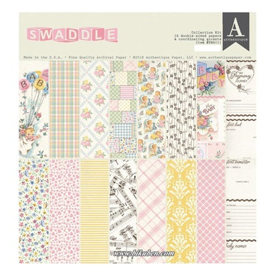 Authentique - Swaddle Girl- Collection Kit      12 x 12"