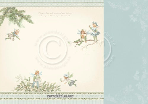Pion Design - Four Seasons of Fairies - Winter fairies     12 x 12"