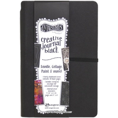 Dylusions - Small Creative Journal - Black