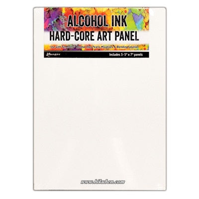 Tim Holtz - Alcohol Ink - Hard-Core Art Panel - 5 x 7"