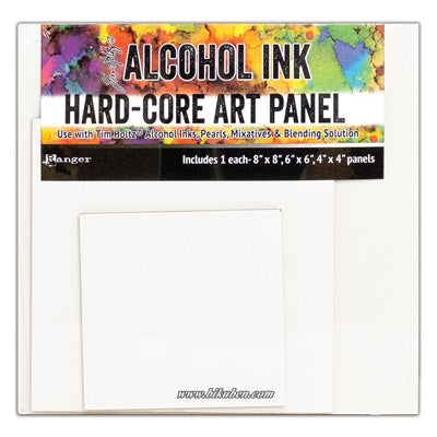 Tim Holtz - Alcohol Ink - Hard-Core Art Panel - Square