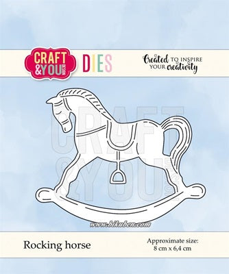Craft & You - Cutting Dies - Rocking Horse