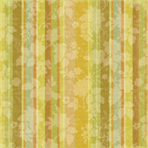 K & Company: Brookfield - Floral Stripes Embossed Paper  12 x 12"