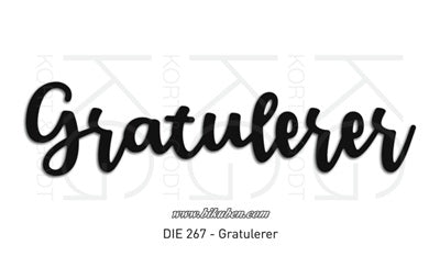 Kort & Godt - Dies - Gratulerer