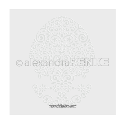 Alexandra Renke - Embossing Folder - Oval ornament