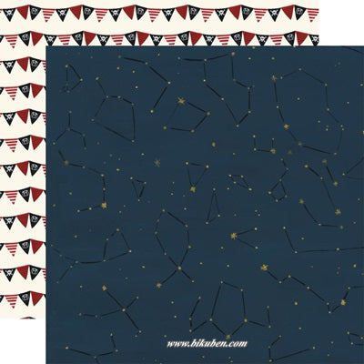 Echo Park - Pirate Tales - 6 x 4" Constellation      12 x 12"