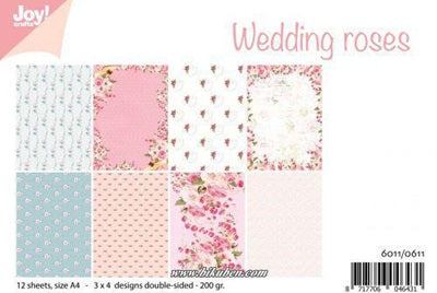 Joy Craft - Paper  - Wedding Roses -  A4