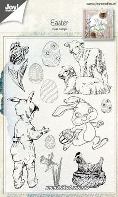 Joy - Clear stamps - Easter