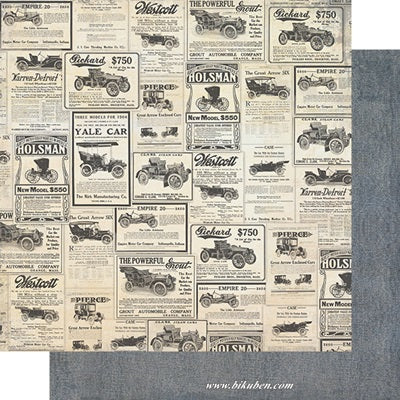 Authentique - Mister - Newspaper Advertisement     12x12"