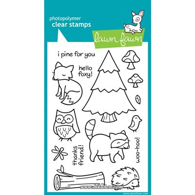 Lawn Fawn - Clear Stamps - Critters in the Forest