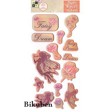 Fairy Epoxy Stickers