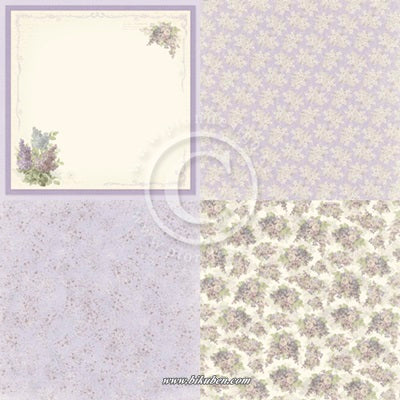 Pion Design - New Beginnings - Dreams of lilacs - 6 x 6 TUM - 12 x 12"