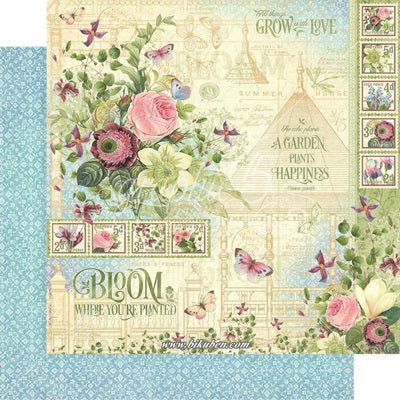Graphic45 - Bloom - Bloom   - 12 x 12"
