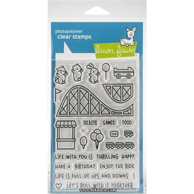 Lawn Fawn - Clear Stamps - Coaster Critters