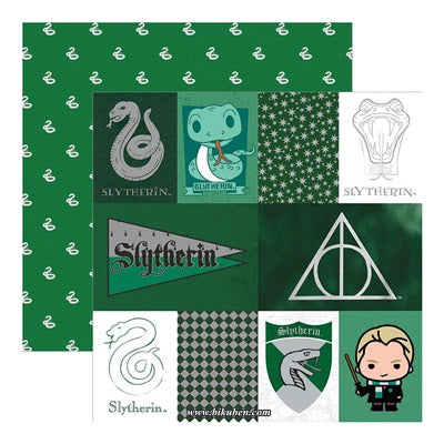 Paperhouse: Harry Potter - Slytherin   12 x 12"
