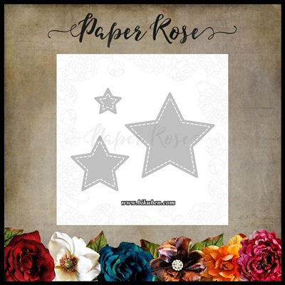 Paper Rose - Dies - Small Stitch Stars