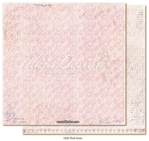 Maja Design - Denim & Girls - Pink Linen  12 x 12"