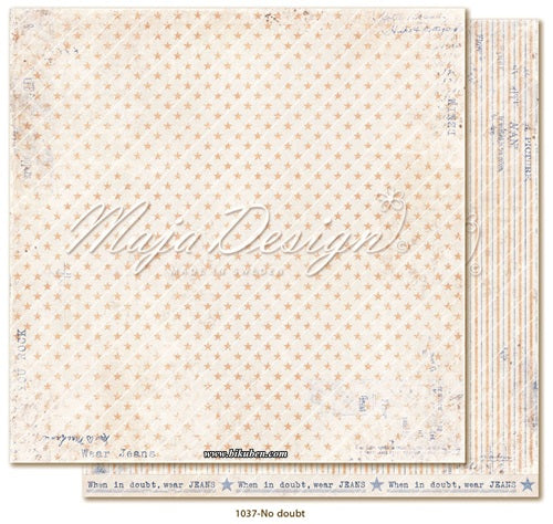 Maja Design - Denim & Girls - No doubt    12 x 12" 