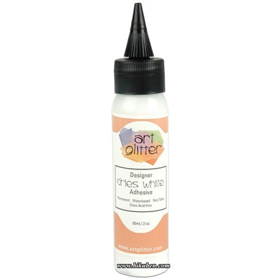 Art Glitter Glue -White  - 2 oz