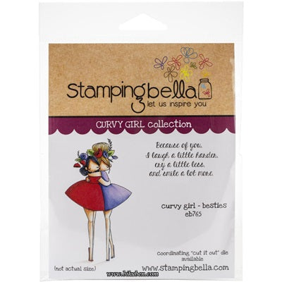 Stamping Bella - Cling Mounted Stamp - Curvy Girls Besties
