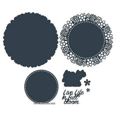 The Paper Boutique - Dies - Springtime Bloom - Live Life in Full Bloom