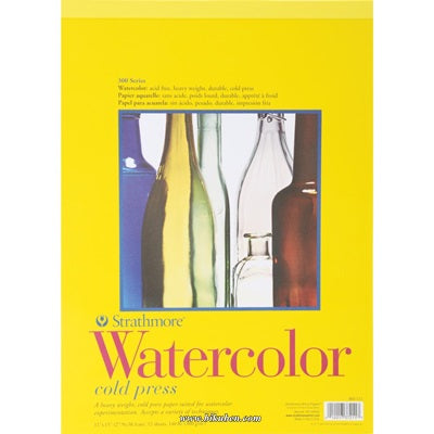 Strathmore - Watercolor Paper Pad - Coldpress 