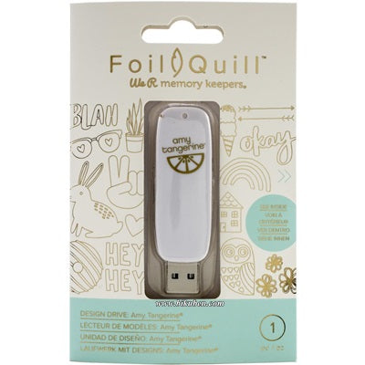 WRMK - Foil Quill - USB Drive - Amy Tangerine